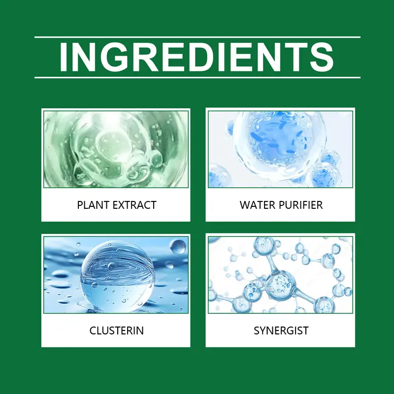 🐠  Aquarium Water Purification Tablets – Aquarium Water Clarifier • Algae Remover • Deodorizing Fish Tank Cleaner • Crystal Clear Water Treatment Tablets 💧✨