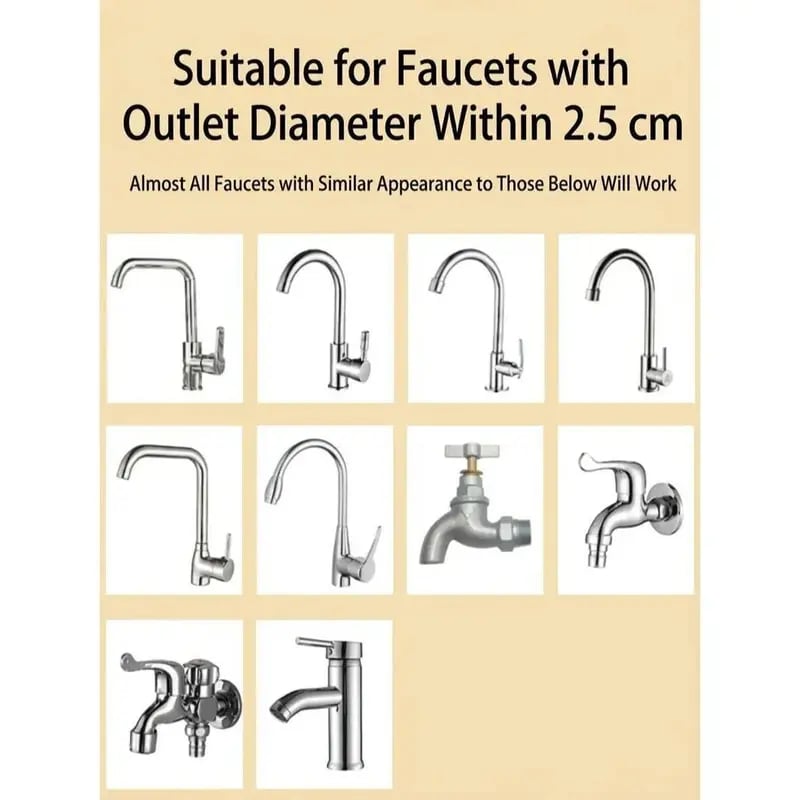 🔥 Hot Sale! Universal Faucet Filter Bag – Helps Filter Rust. Sand & Impurities 💧