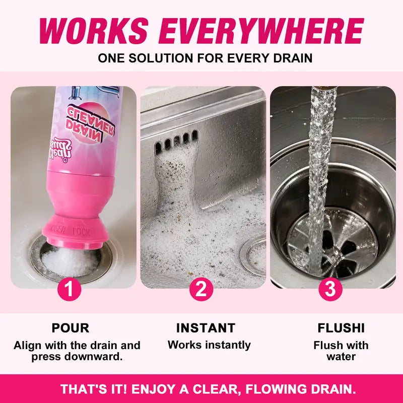Household Foam Mousse Drain Cleaner &amp; Clog Remover