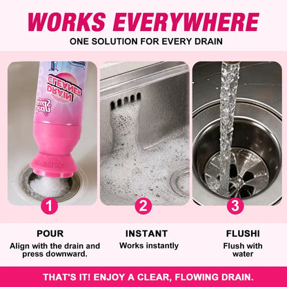 Household Foam Mousse Drain Cleaner &amp; Clog Remover