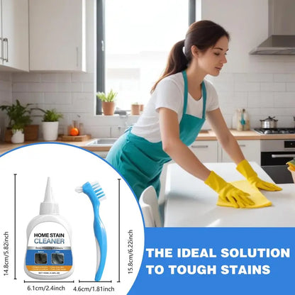 🧼 Miracle Mold Remover Gel + Scrub Brush | Powerful Mold & Mildew Cleaner for Bathroom, Tile & Washer Seals