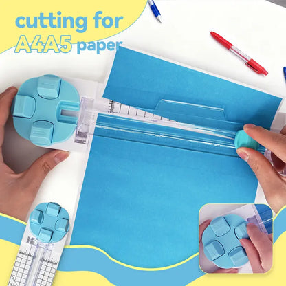 4-in-1 Paper Cutter & Trimmer for Straight, Wave, Perforated & Creasing ✂️