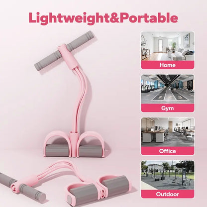MERACH Multifunction Pedal Resistance Band for Full-Body Workout 💪