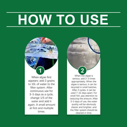 🐠  Aquarium Water Purification Tablets – Aquarium Water Clarifier • Algae Remover • Deodorizing Fish Tank Cleaner • Crystal Clear Water Treatment Tablets 💧✨