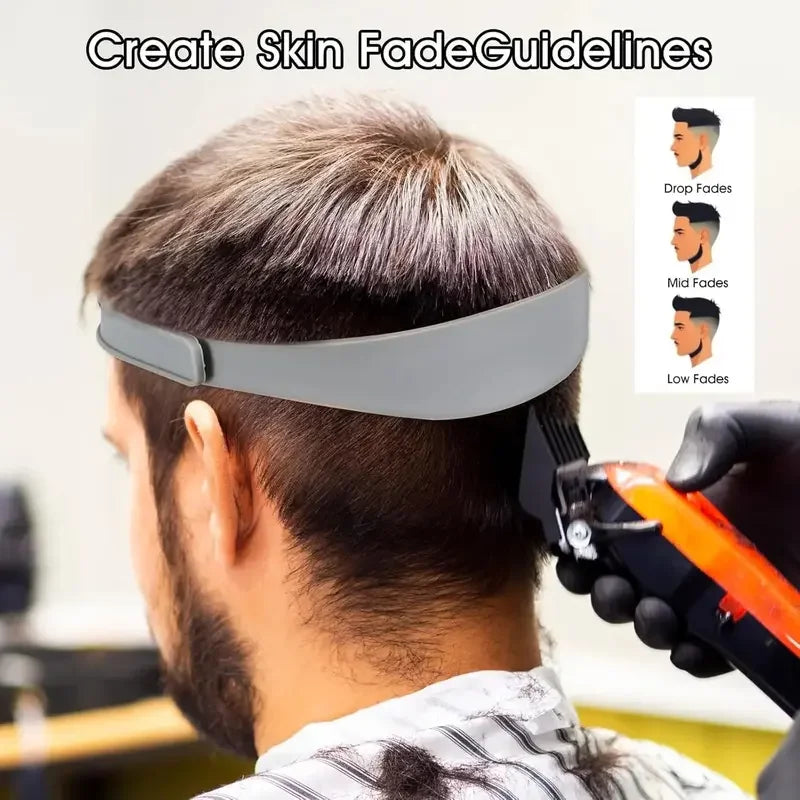 Unisex 4-Piece Hair Cutting Guide &amp; Trimming Kit