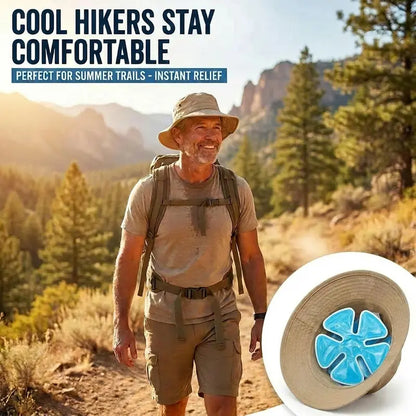 ❄️Reusable Cooling Gel Ice Packs for Hard Hats & Caps