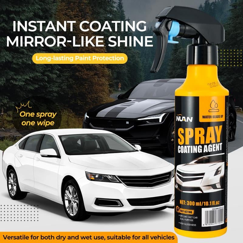 ✨🚗 Nano Car Coating Spray: Powerful Scratch Repair. Ultra Hydrophobic Protection & Incredible Deep Gloss – Easy Spray-On Application!