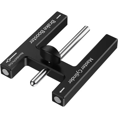 GJANSH Brake Adjustment Tool. Brake Booster Rod Adjustment Tool. Brake booster with master cylinder.Pushrod Power For Adjustable Braking Distance of Brake Pedal(N48 Magnetic CNC Aluminum)