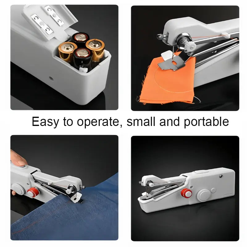 Portable Handheld Electric Sewing Machine – Compact Household Sewing Tool for Quick Repairs & DIY Projects