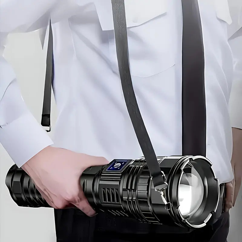 🎁2-in-1 Portable Flashlight Power Bank