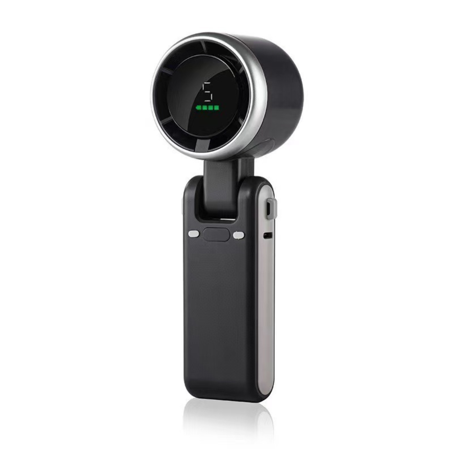 Portable Handheld Turbo Fan — 5-Speed. 4000mAh. 10H Battery Life