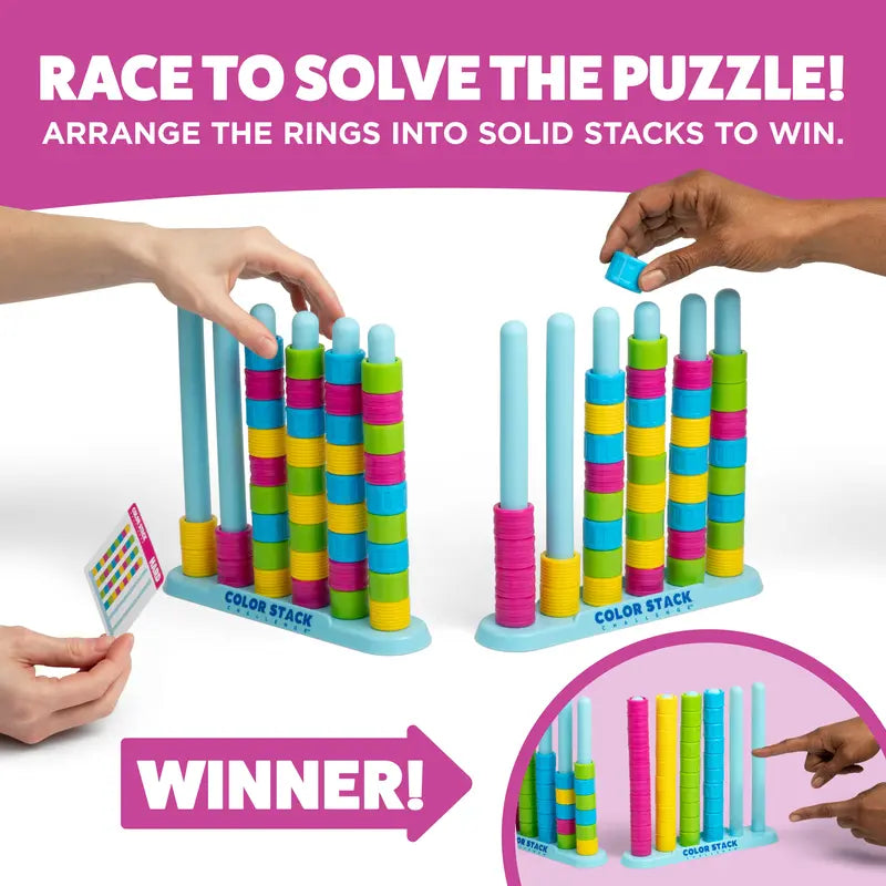 🌈 Color Stack Challenge – Fast-Paced Color Matching Puzzle Game for Family Fun & Party Nights