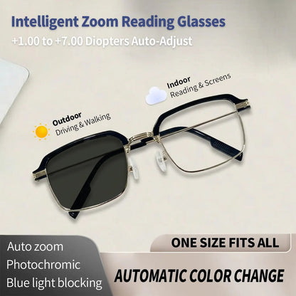 ✨LAST DAY Buy 1 Get 1 Free👓✨ Auto-Adjusting HD Reading Glasses