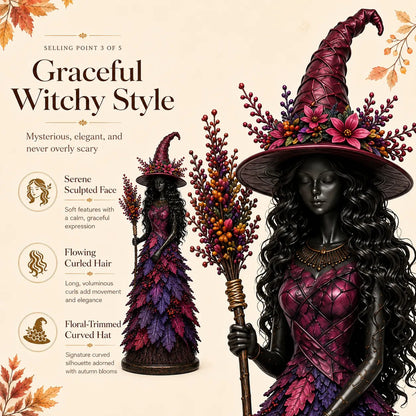 🧙‍♀️Enchanted Autumn Witch Figurine (📦Buy 2 Free Shipping)