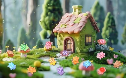 100 Pcs Mini Resin Turtles Glow in the Dark