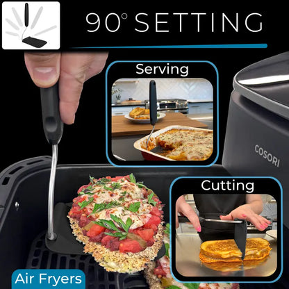 Adjustable Angle Spatula – 7 Positions Kitchen Essential Gadget