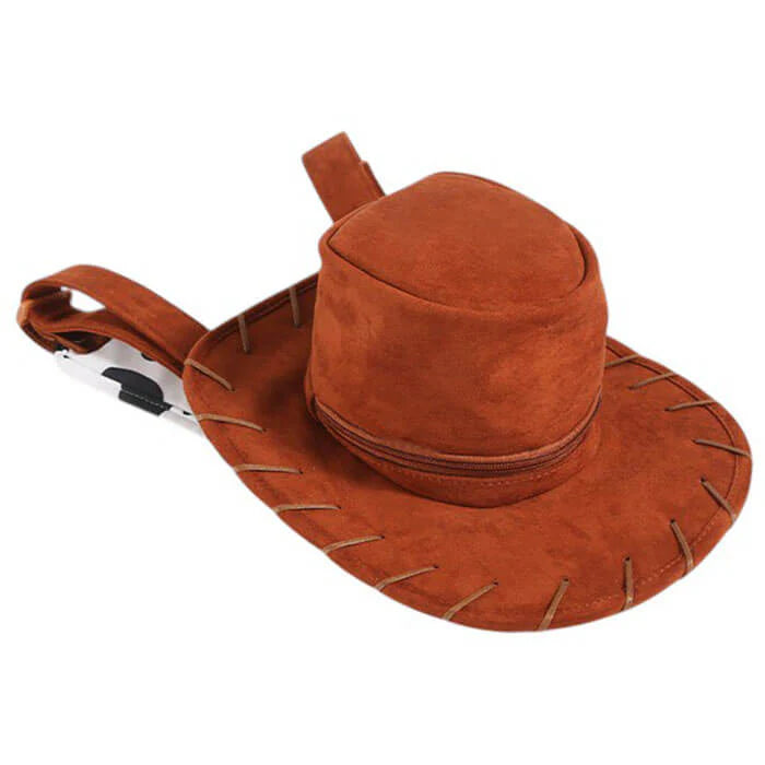 🤠 Cowboy Hat Backpack – Adjustable Cosplay Costume Bag & Birthday Gift