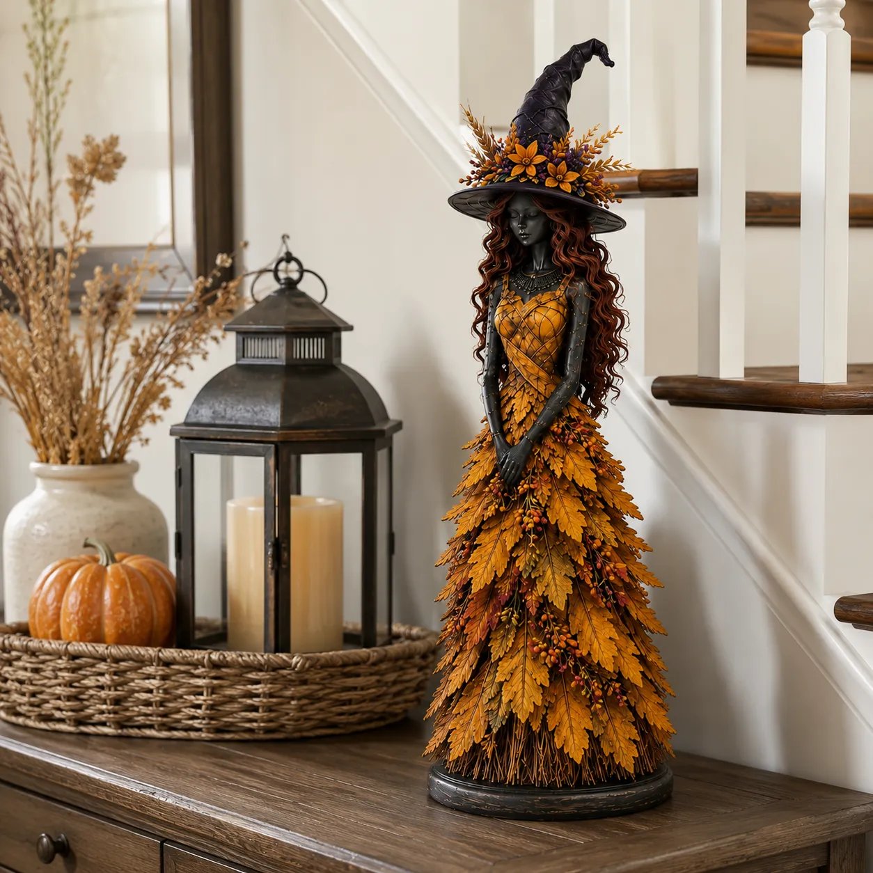 🧙‍♀️Enchanted Autumn Witch Figurine (📦Buy 2 Free Shipping)
