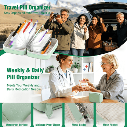 💊 A8 Waterproof Pill Pouch Set