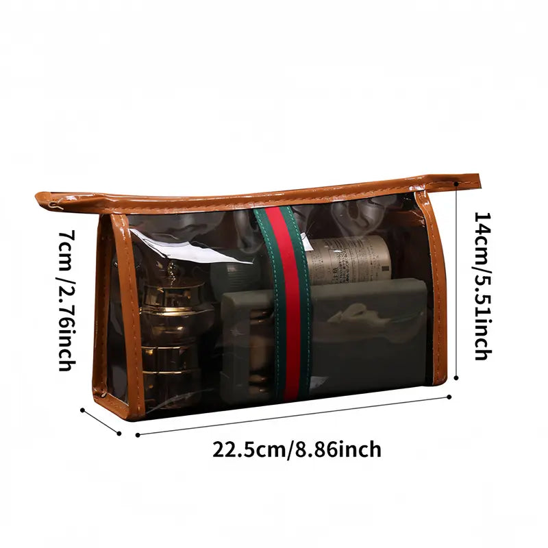 Retro Vintage Large Capacity Vanity Bag