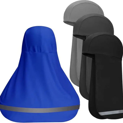 4-Pack Cooling Sun Protection Helmet Cap- 360° Head & Neck Coverage for Work & Outdoor Adventures