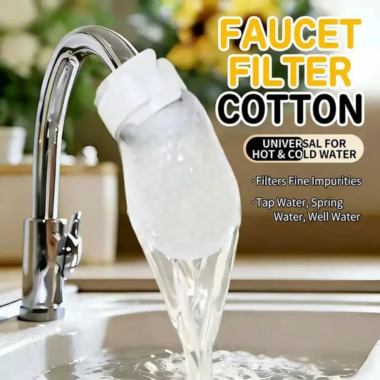 🔥 Mega Sale! Universeller Wasserhahn-Filterbeutel – Hilft Rost, Sand & Verunreinigungen zu filtern 💧