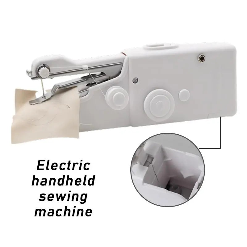 Portable Handheld Electric Sewing Machine – Compact Household Sewing Tool for Quick Repairs & DIY Projects