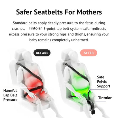 Pregnancy Seat Belt Adjuster – Comfortable Support for Every Journey 🤰🚗