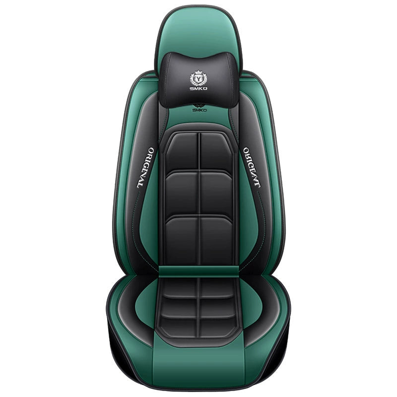 🎁Universal 9D PU Leather Car Seat Covers – Full Seat Protection