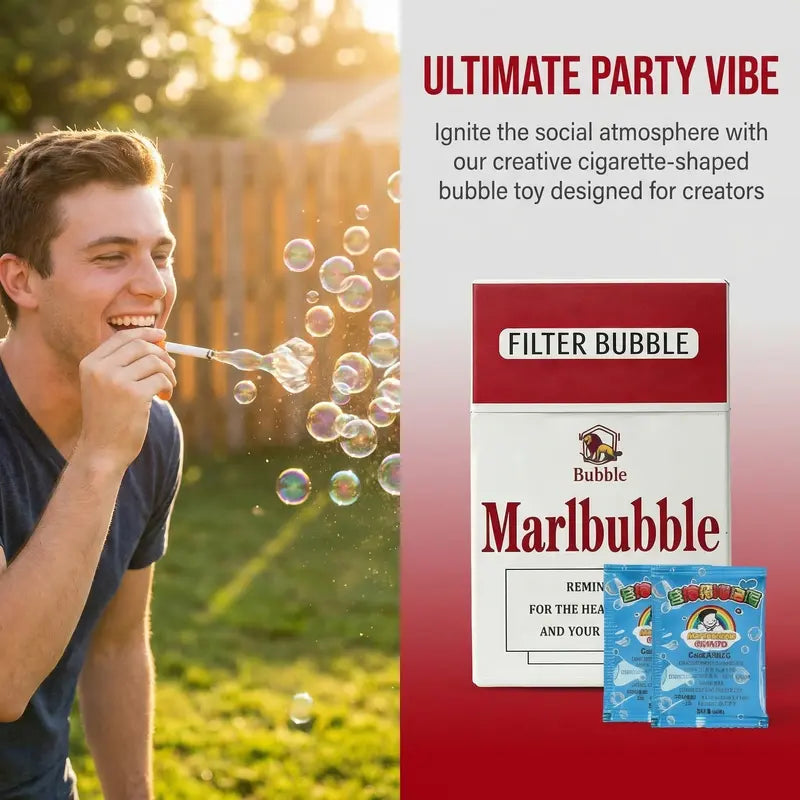 SummerVibes Bubble Cigarette Stress Relief Toy – Funny Bubble Blower for Relaxation & Endless Fun