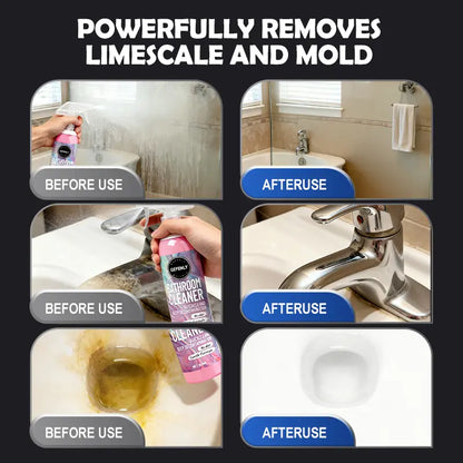 Bathroom Cleaner Powerfully Removes Limescale