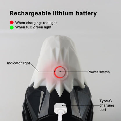 Eagle Wall Light LED Magnetic Night Lamp No Drill Easy Install USB Rechargeable Cool Room Decor