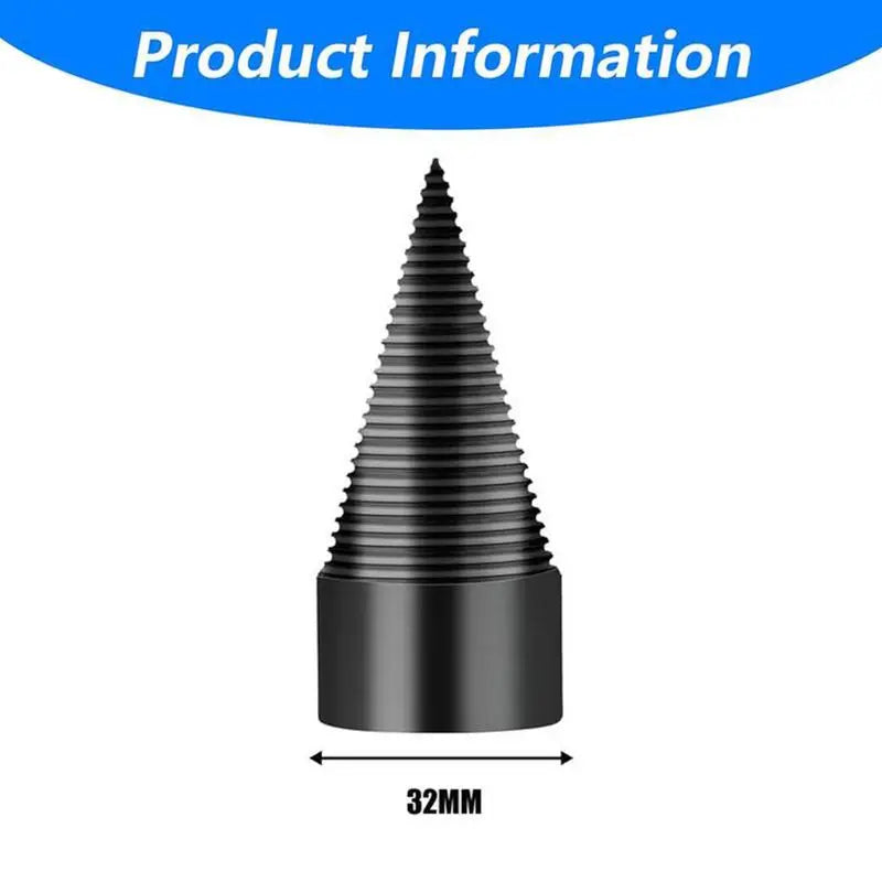 Heavy-Duty Electric Drill Bits,Simple Firewood Splitter