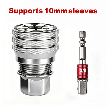 🔧 Multi-Function Universal Socket Wrench Tool | Adjustable Universal Repair Socket for Ratchet Wrench & Power Drill