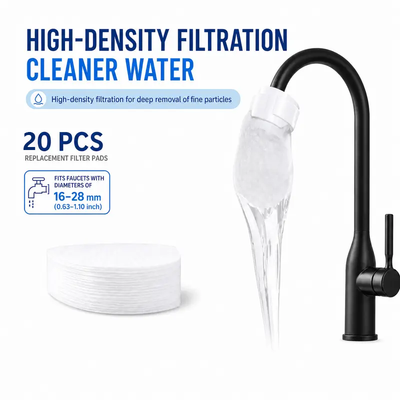 💧 Universal Faucet Filter Bag (20pcs)  – Cleaner Water in Seconds