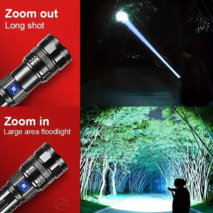 🎁2-in-1 Portable Flashlight Power Bank