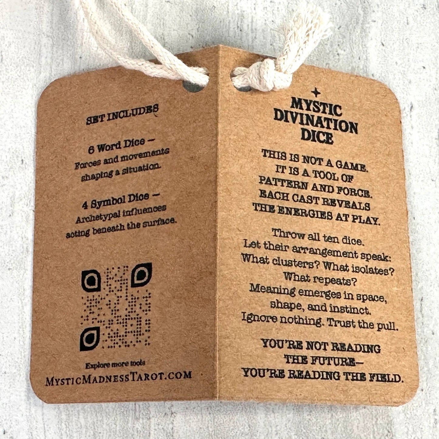 🔮🎲Arcane Divination Dice Set