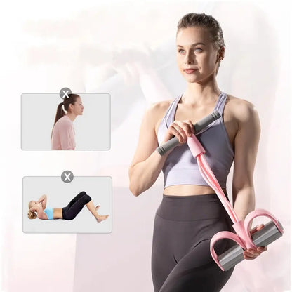 MERACH Multifunction Pedal Resistance Band for Full-Body Workout 💪