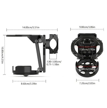 Universal 360° Rotating Adjustable Foldable Drink Holder
