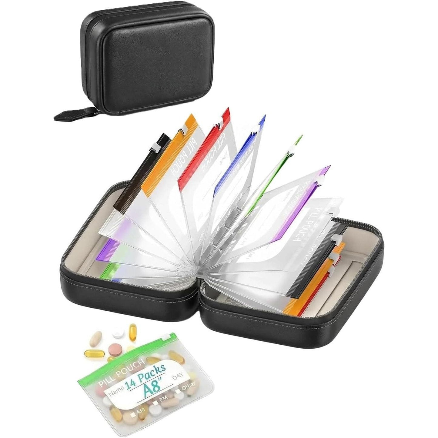 💊 A8 Waterproof Pill Pouch Set
