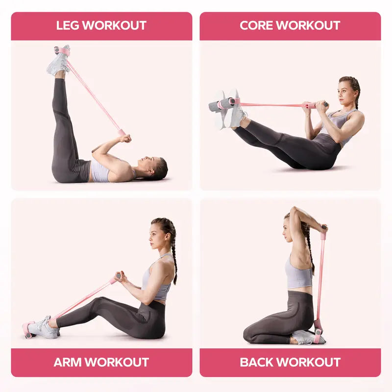 MERACH Multifunction Pedal Resistance Band for Full-Body Workout 💪