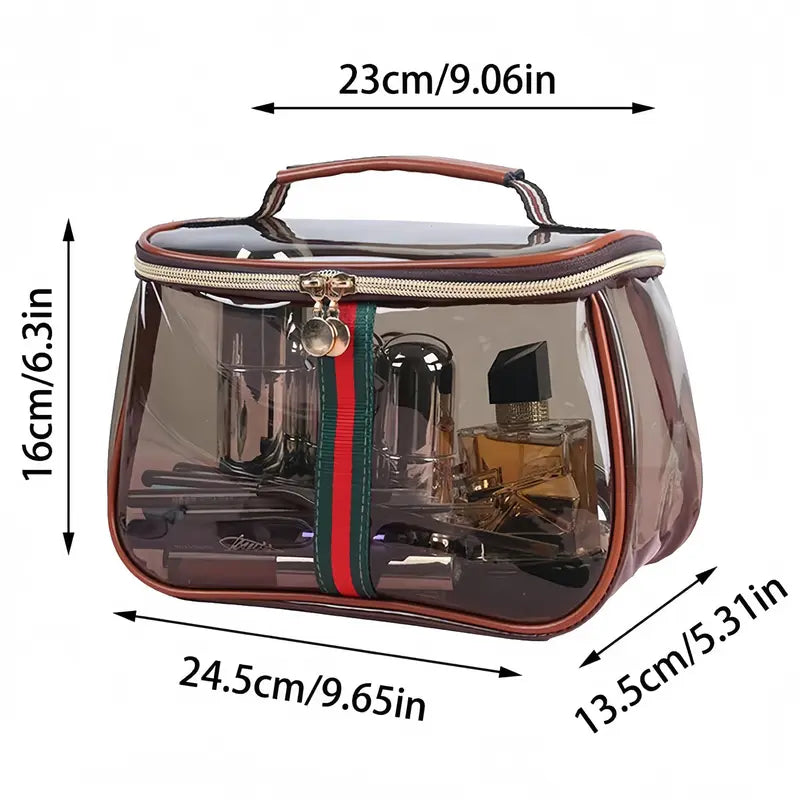 Retro Vintage Large Capacity Vanity Bag