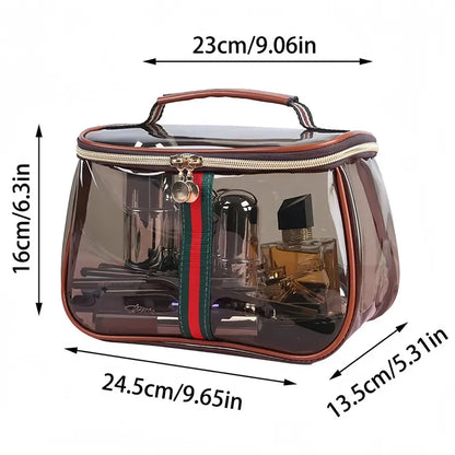 Retro Vintage Large Capacity Vanity Bag
