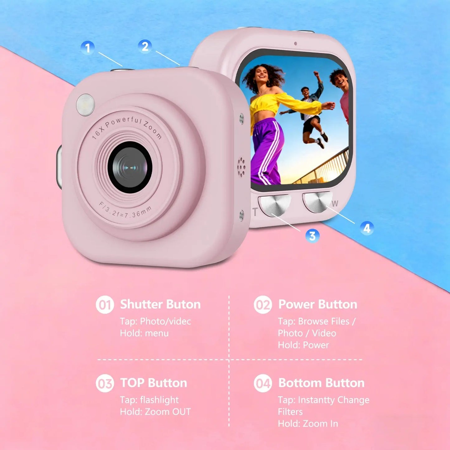 📷Mini Keychain Digital Camera📷