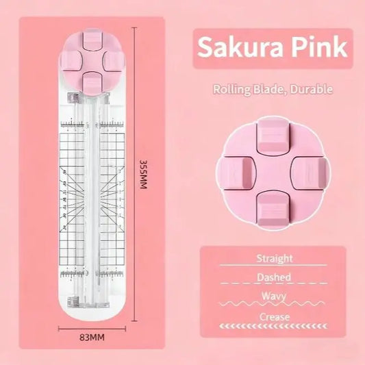 4-in-1 Paper Cutter & Trimmer for Straight, Wave, Perforated & Creasing ✂️