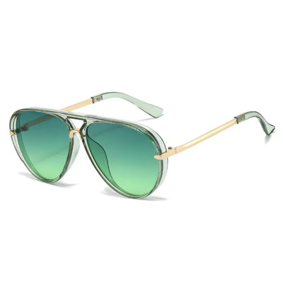 Retro Aviator Sunglasses | 2026 New Fashion Multi-Color Gradient Shades