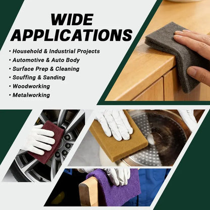 Multi-Purpose Scuff Pads Set for Tough Stain