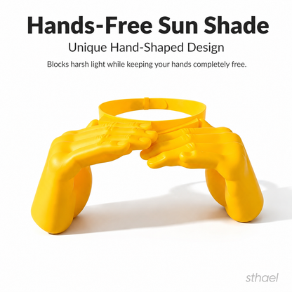 Hands-Free Sun Blocker | Portable Wearable Sun Protection Hat for Outdoor Work, Fishing, Gardening & Summer Travel