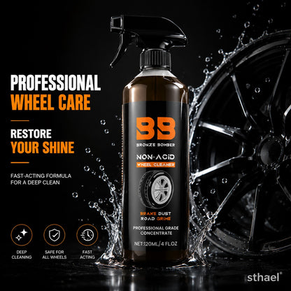 🚗 Automotive Rust Remover Spray 120ml – Fast-Acting Rust, Iron & Grime Cleaner for Wheels, Rims & Metal Surfaces ✨