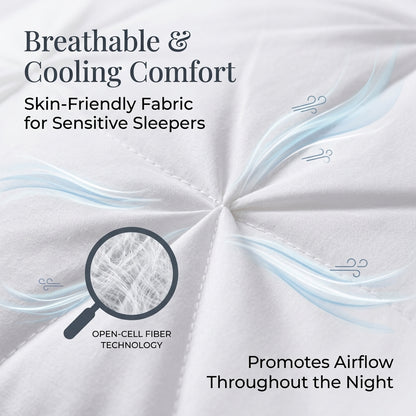 ☁️ Comfort Sleep Pillow – Ultra Fluffy Cloud-Like Bed Pillow